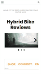 Mobile Screenshot of besthybridbike-reviews.com