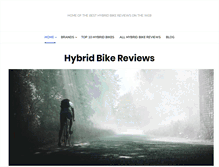 Tablet Screenshot of besthybridbike-reviews.com